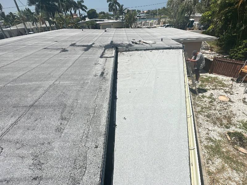 roofing project near 4th St E in Treasure Island