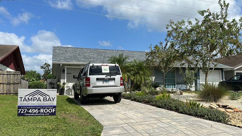 roofing project near Penny Loop in Land O' Lakes