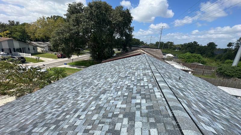 residential roof replacement by Hloska Roofing in Land O' Lakes