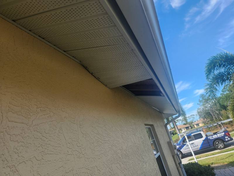 completed roofing project in Venice FL