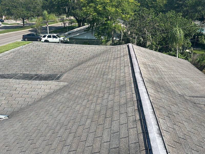 roofing project near Sunlake Blvd in Lutz