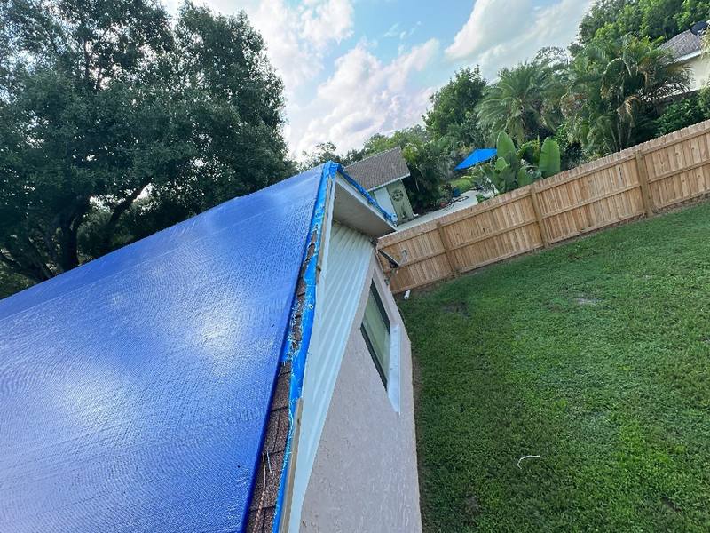roofing project near Kahana Way in Sarasota