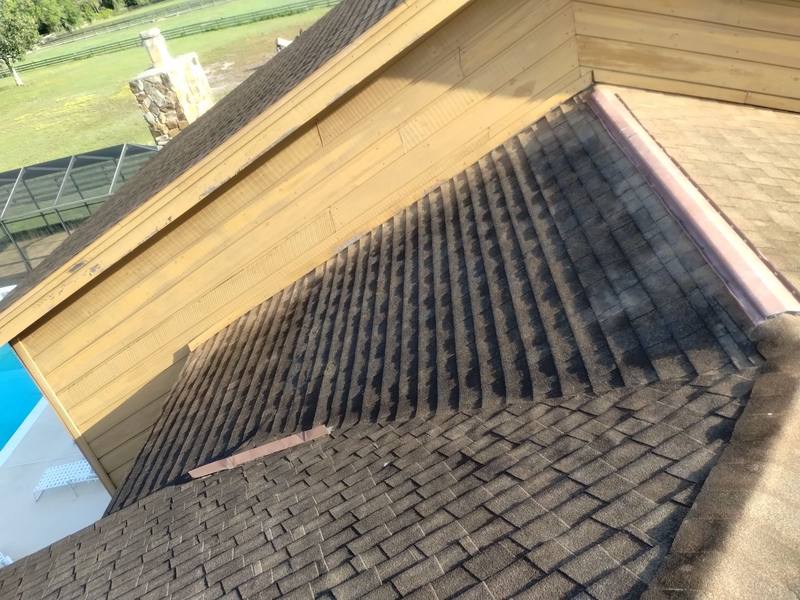 residential roof repair by Hloska Roofing in Spring Hill