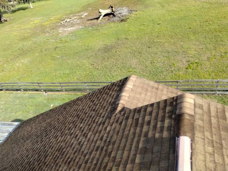 completed roofing project in Spring Hill FL