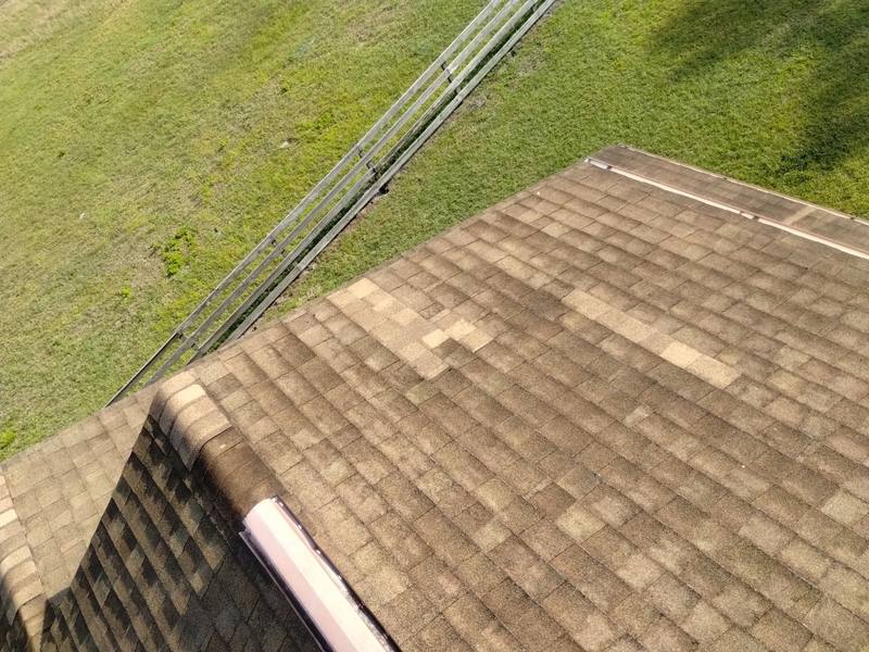 residential roof repair by Hloska Roofing in Spring Hill