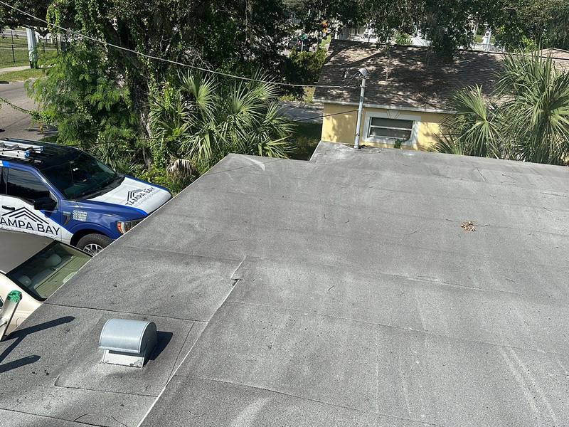 roofing project near E Hanna Ave in Tampa