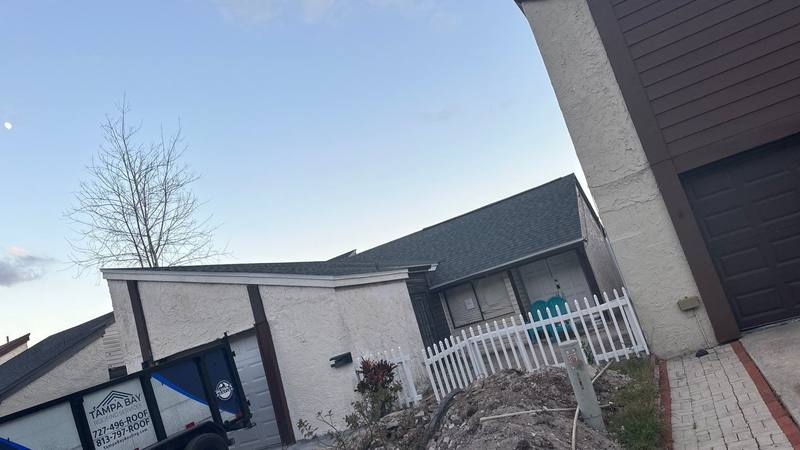residential roof replacement by Hloska Roofing in Hudson