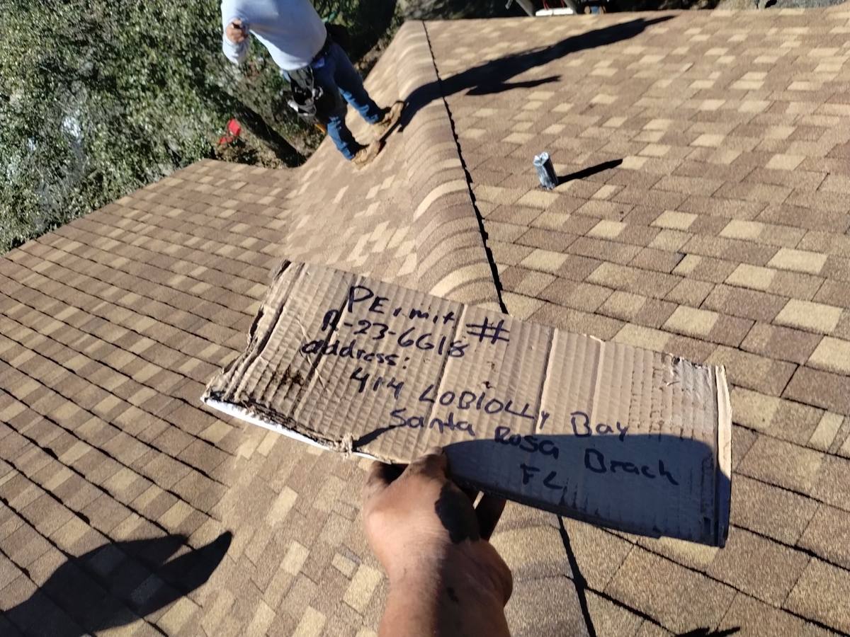 roof replacement in Santa Rosa Beach, Florida