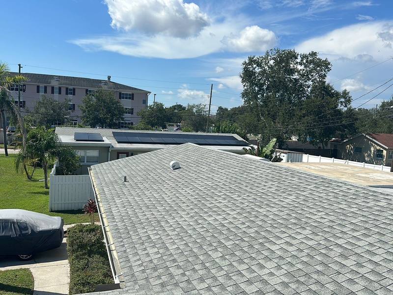 residential roof replacement by Hloska Roofing in St. Petersburg