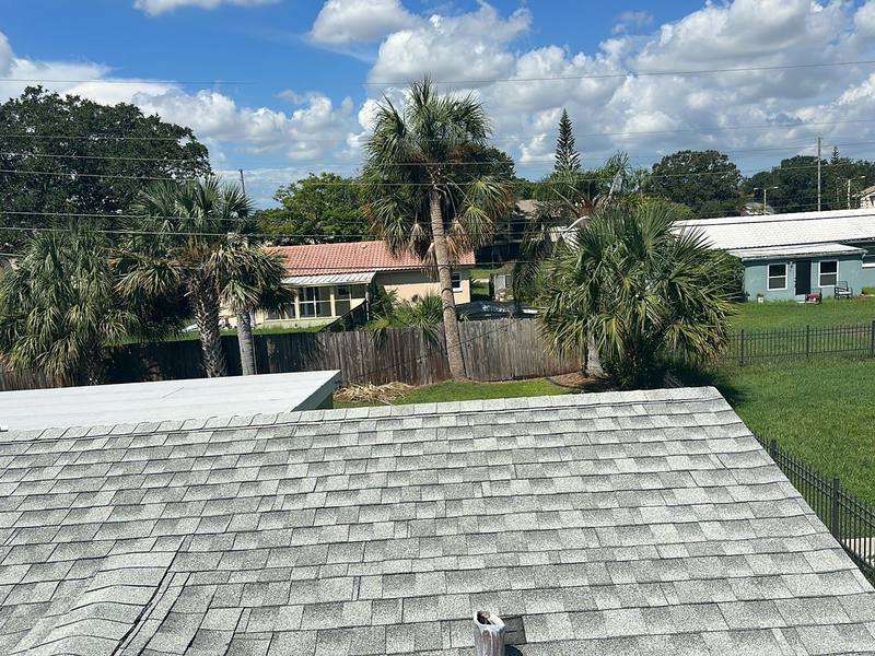 completed roofing project in St. Petersburg FL