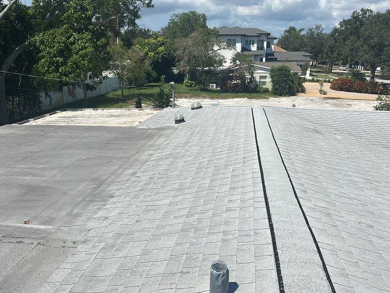 roofing project near Bayview Dr NE in St. Petersburg