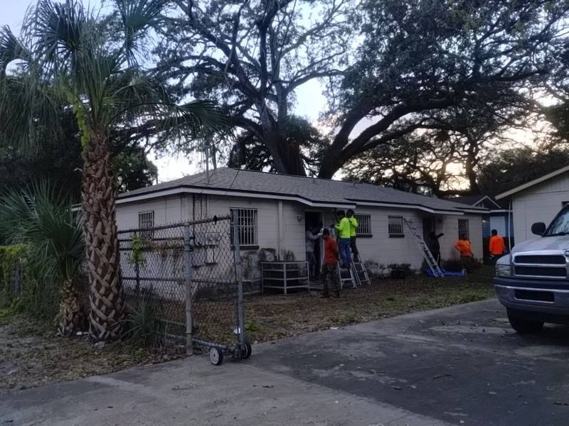 roofing project near E 22nd Ave. in Tampa