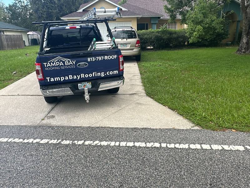 completed roofing project in Land O' Lakes FL
