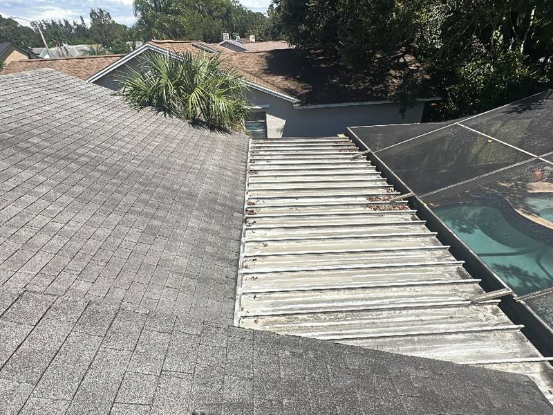 residential roof replacement by Hloska Roofing in Palm Harbor