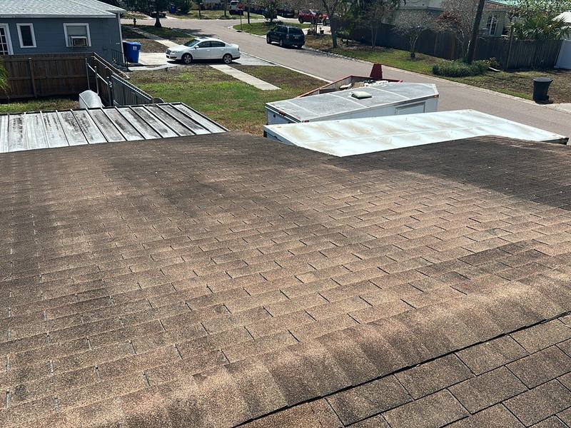 residential roof replacement by Hloska Roofing in St. Petersburg