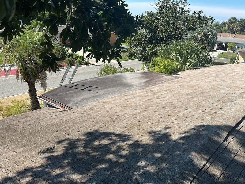 residential roof replacement by Hloska Roofing in Holiday