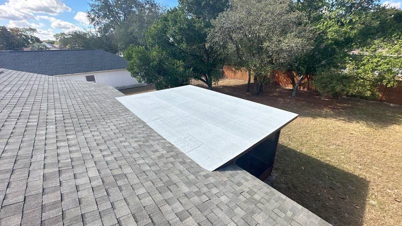 completed roofing project in Spring Hill FL