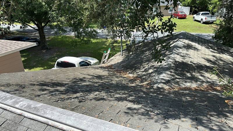 residential roof replacement by Hloska Roofing in Zephyrhills