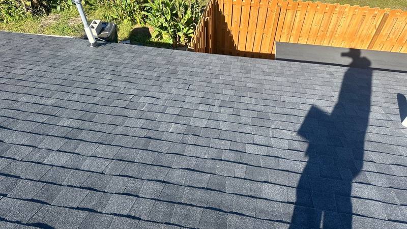 roofing project near Alger St in North Port