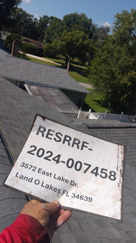 roofing project near E Lake Dr in Land O' Lakes