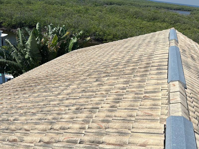 completed roofing project in Port Richey FL