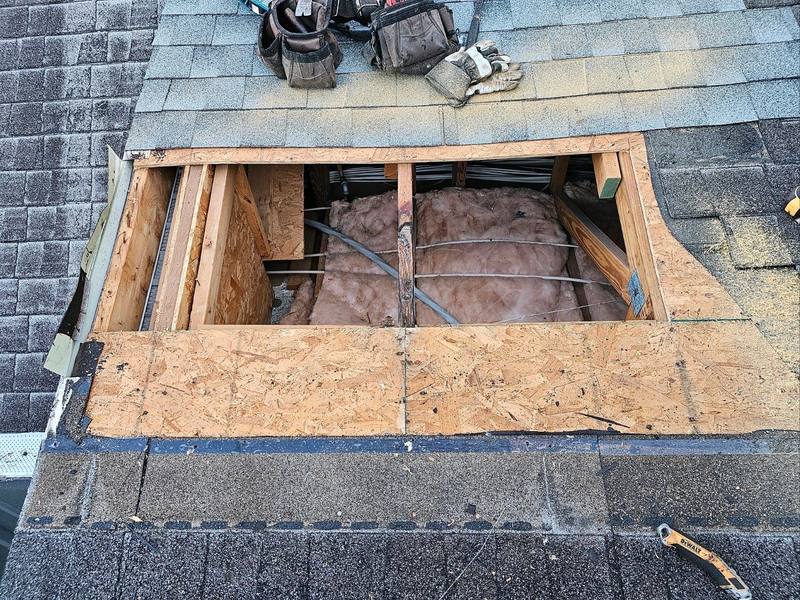 residential roof replacement by Hloska Roofing in Tampa
