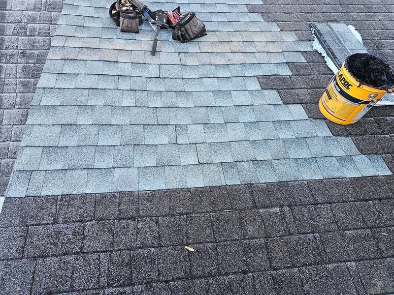completed roofing project in Tampa FL