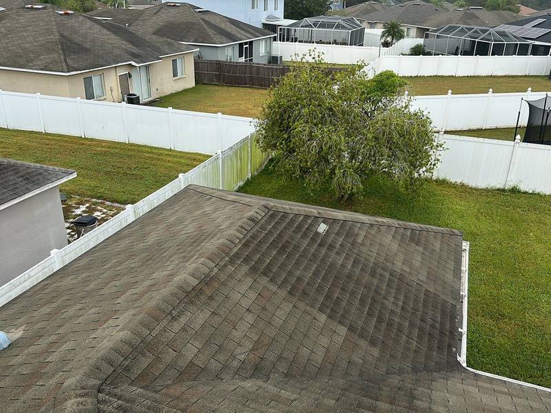 residential shingle roof replacement by Hloska Roofing in Wesley Chapel