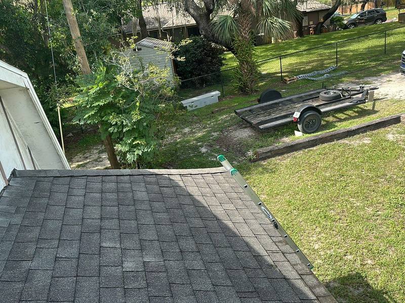 completed roofing project in New Port Richey FL