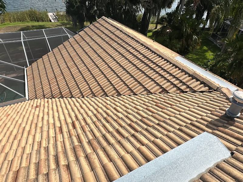 roofing project near Salt Lake Dr in Tarpon Springs