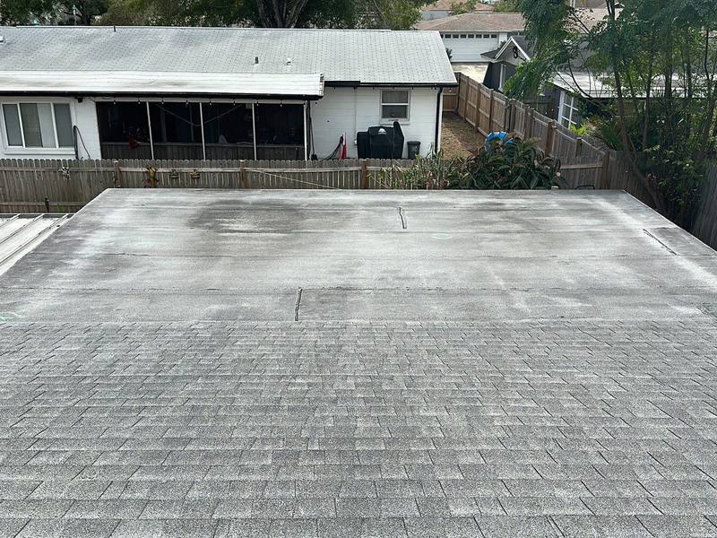 completed roofing project in Holiday FL