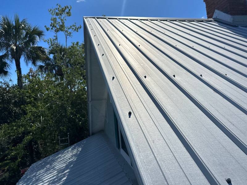 completed roofing project in Apalachicola FL