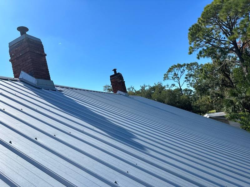 roofing project near 5th St in Apalachicola