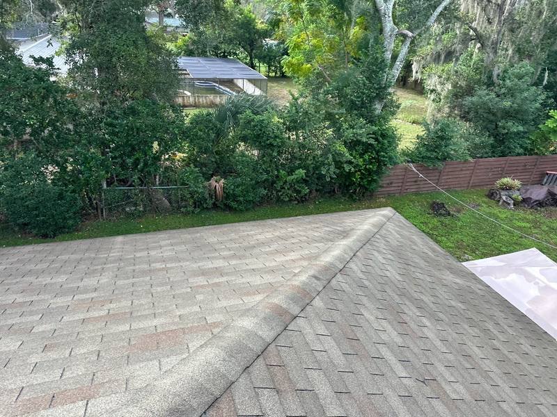 completed roofing project in Hudson FL