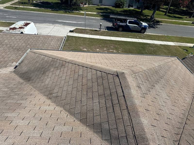 completed roofing project in Spring Hill FL