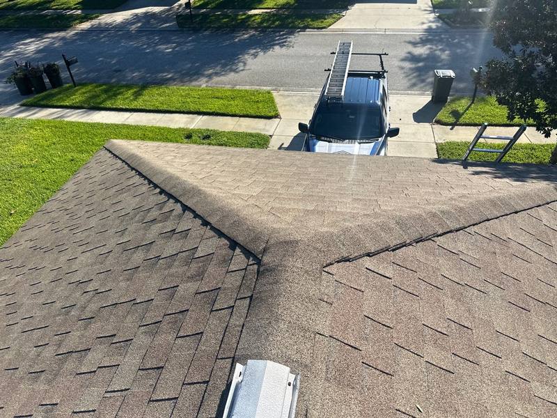 residential roof repair by Hloska Roofing in Hudson