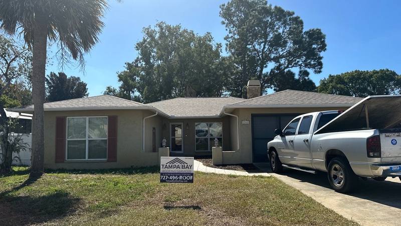 roofing project near Box Elder Dr in Port Richey