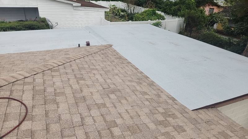 residential roof replacement by Hloska Roofing in Tampa