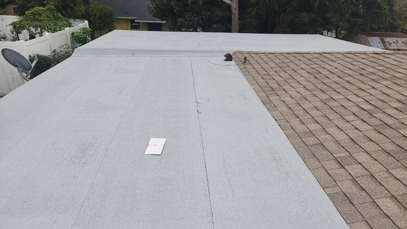 roofing project near Sarvis St in Tampa