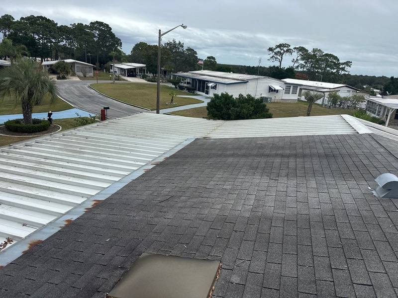 roofing project near Cedar Cove Ave in Brooksville