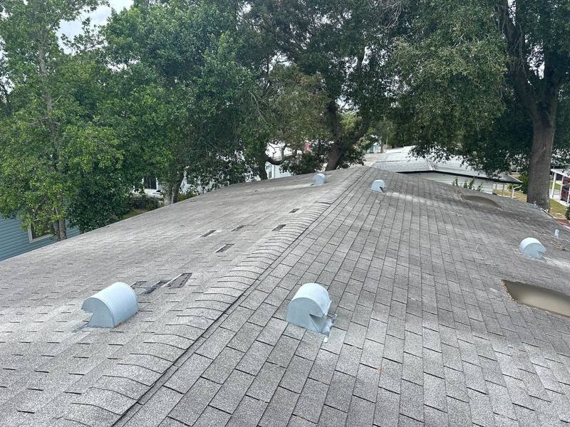 residential roof replacement by Hloska Roofing in Brooksville