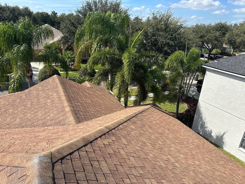 completed roofing project in Riverview FL