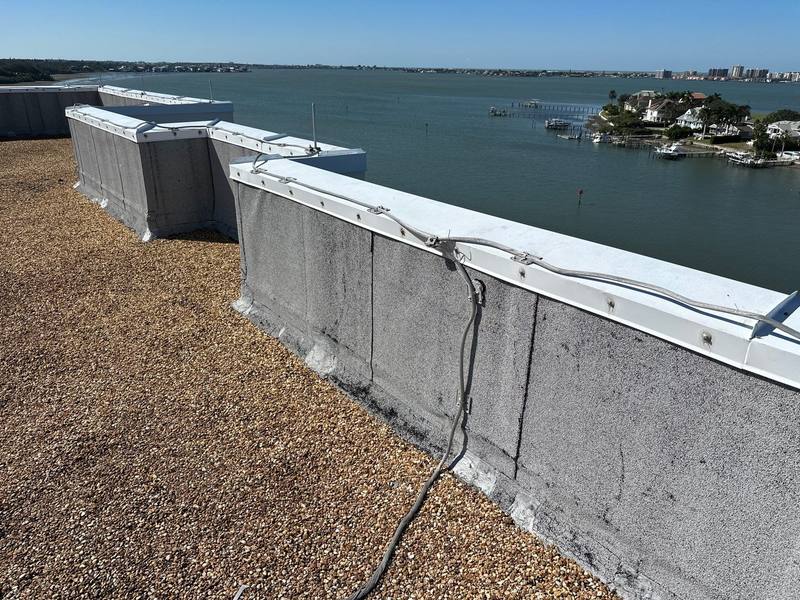 completed roofing project in Belleair FL