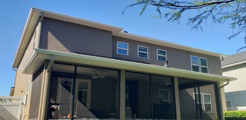 completed roofing project in St Johns FL