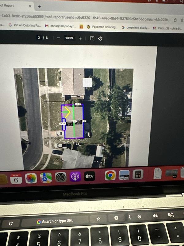 completed roofing project in Holiday FL