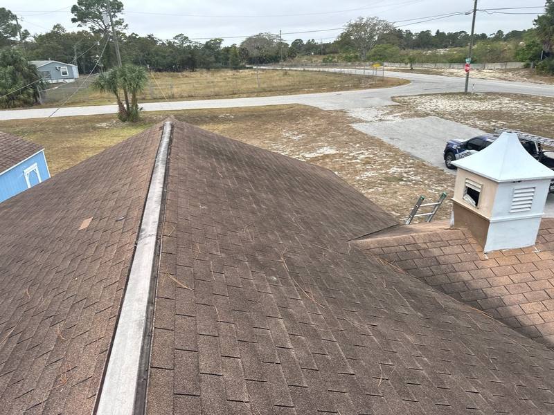completed roofing project in Hudson FL
