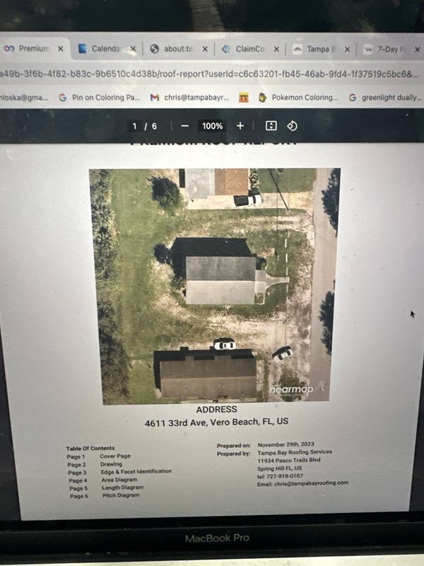 residential roof replacement by Hloska Roofing in Vero Beach