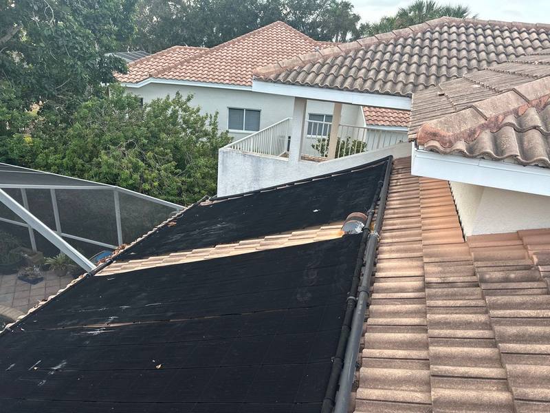 completed roofing project in Tierra Verde FL