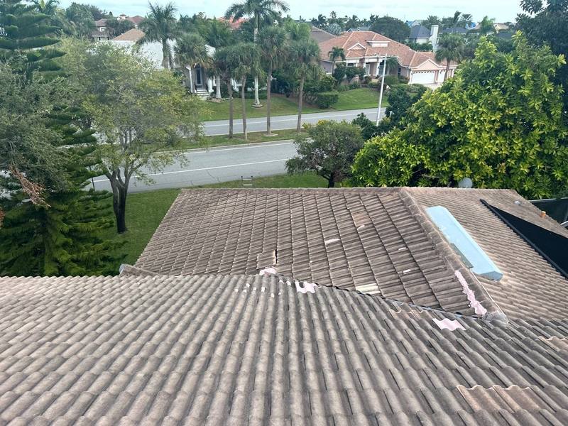 roofing project near Columbus Dr in Tierra Verde