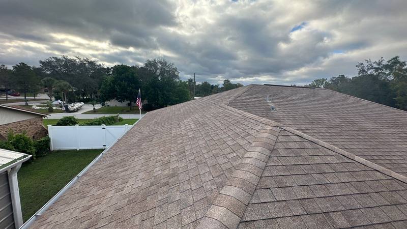 completed roofing project in Spring Hill FL